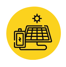 Icone panneaux solaire super husky