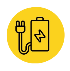 Icone pile super husky