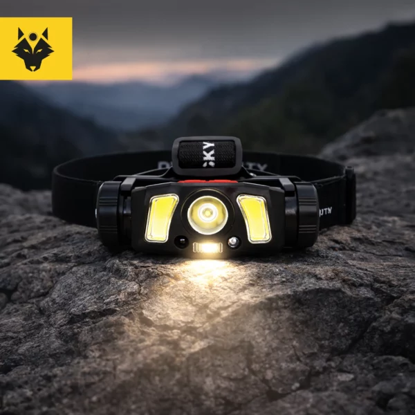 Lampe frontale - HYBRYD600